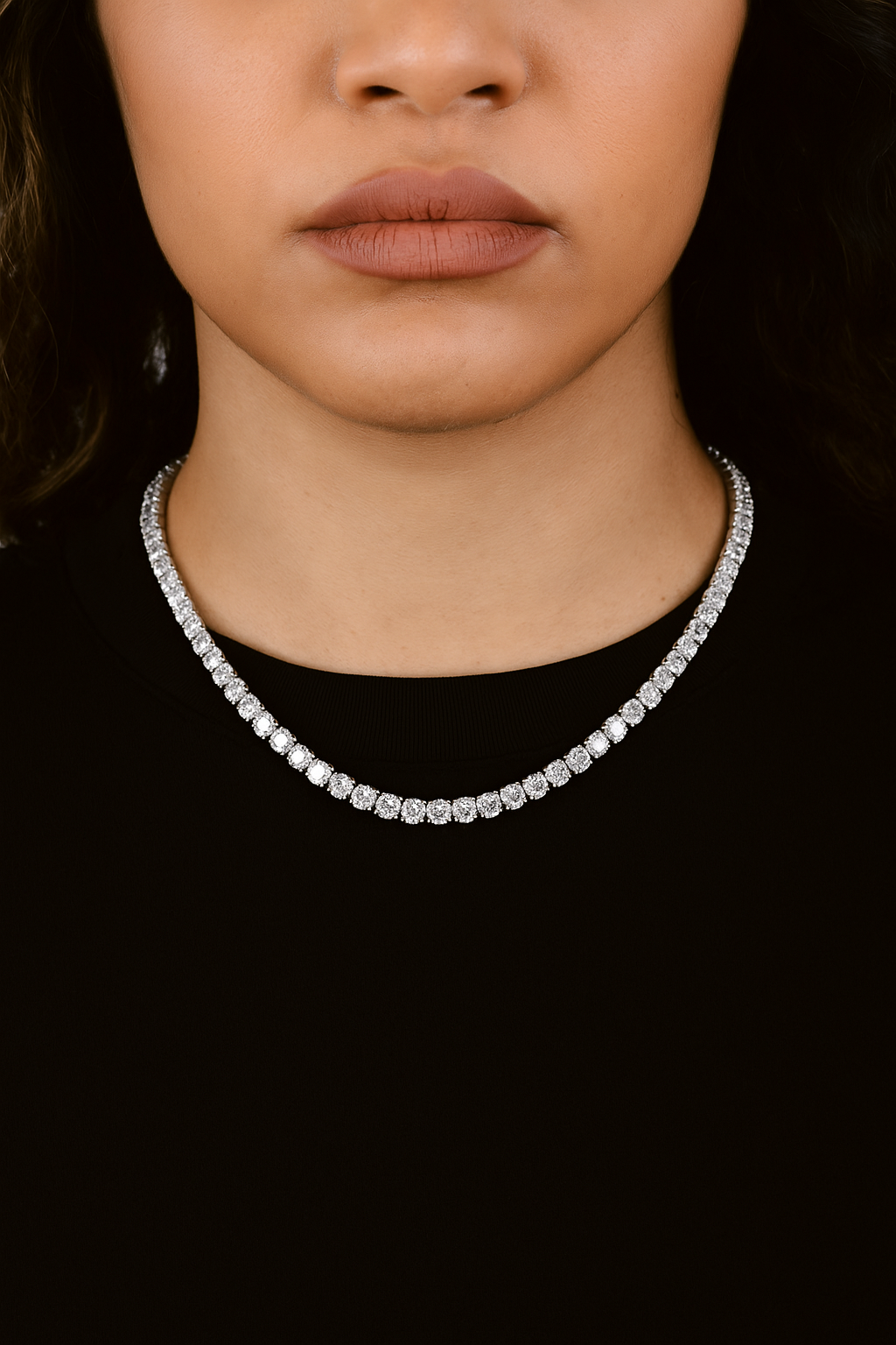 Women's Moissanite Necklace
