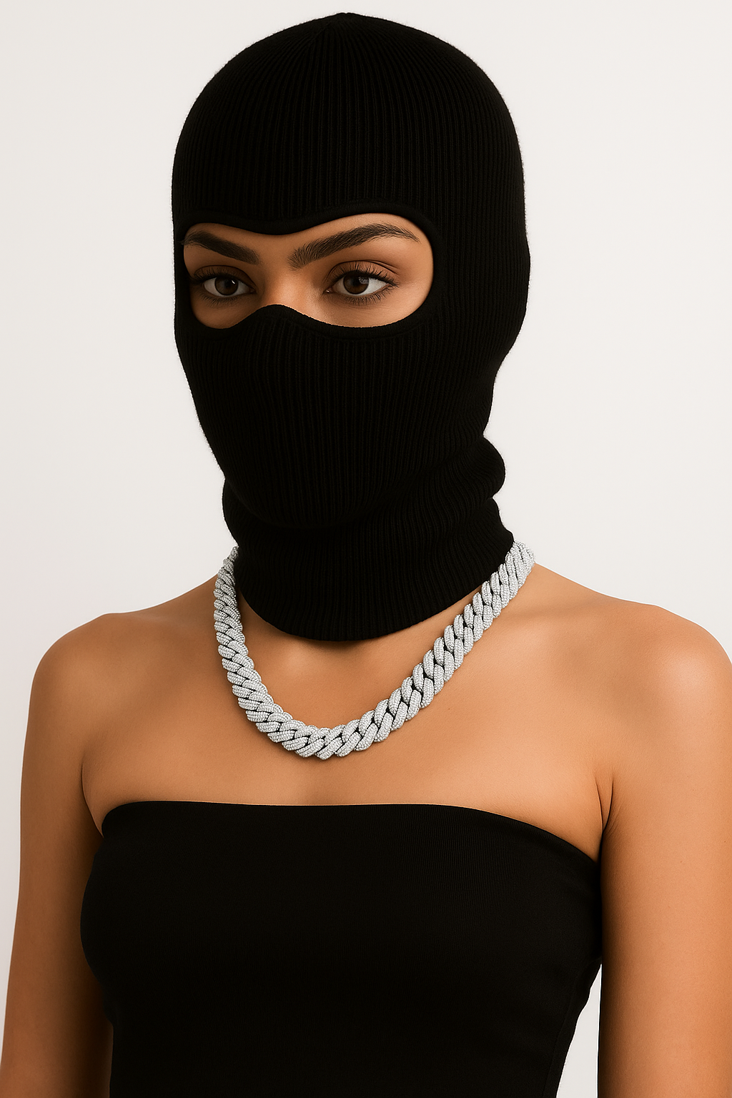 Cuban Link Chain on Model