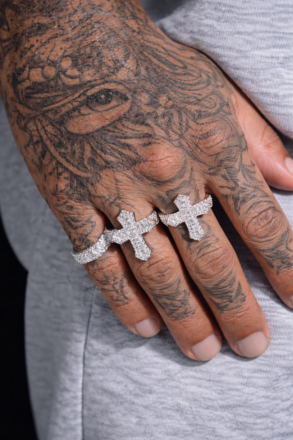Baguette Moissanite Ring - view 2